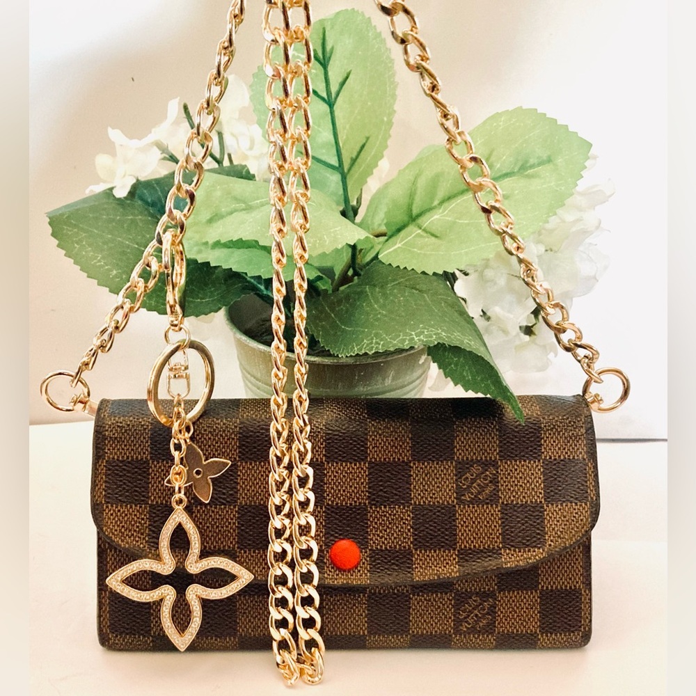 Louis Vuitton Damier Portefeuille Emilie Long Wallet 2016